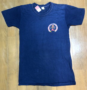 Vintage Tee 60's クルーネックTシャツ size M fire academy 消防学校 【古着】【海外直輸入USED品】 【閉店 売り切り】