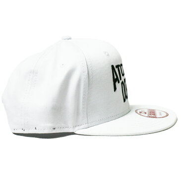 【送料無料】【Atomic Dope City】 New Era Snapback cap White スナップバックキャップ ホワイト 帽子 白 アトミックドープ / フリーサイズ