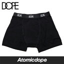 DOPE Classic Logo {NT[u[t pc A_[EFA   Boxer Briefs Black h[v