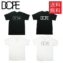 DOPE CLASSIC GROSS/REFLECTIVE LOGO Tシャツ グロス/リフレクター ブラック/ホワイト 黒/白 半袖 TEE Black/White ドープ