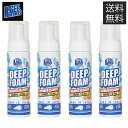 【送料無料】O.GEE.BRIGHTNESS DEEP FOAM CITRUS IN スニーカークリーナー 泡タイプ 4本セット オージーブライトネス
