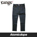 【送料無料】【range】stretch skinny denim デニム パンツ 青 Indigo レンジ