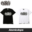 RUDIE 039 S SPARK Tシャツ 黒 白 半袖 Tee Black White ルーディーズ