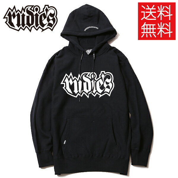 【送料無料】RUDIE'S SPARK プルオーバー フーディ— パーカー ブラック 黒 HOOD SWEAT Black ルーディーズ