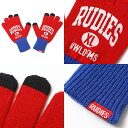 RUDIE'S COLLEGE グローブ 手袋 防寒グッズ GLOVE ルーディーズ フリーサイズ 3