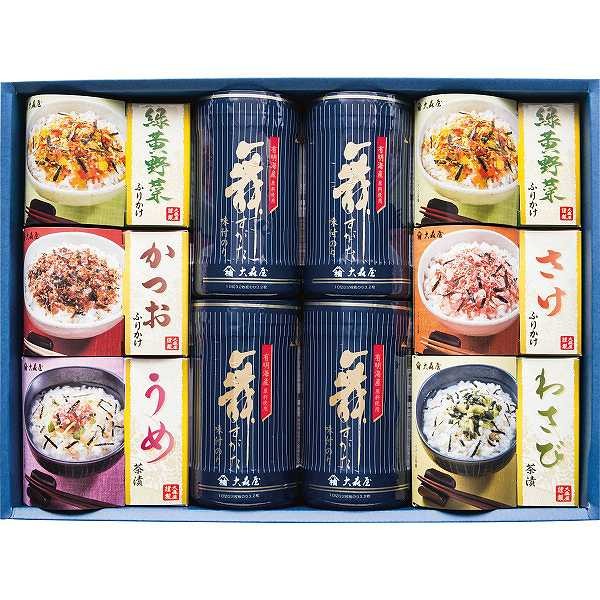 商品詳細商品名大森屋 舞すがたバラエティ詰合せ商品番号r26-2896-089メーカー品番NTFー40G内容●有明海産味付のり（10切32枚）×4、緑黄野菜ふりかけ（2．5g×10）×2、かつおふりかけ2．5g×10、さけふりかけ2．5g×10、うめ茶漬6g×6、わさび茶漬5．6g×6アレルギー●卵 ●乳成分 ●小麦 ●えび ●さけ ●さば ●大豆 ●ごま配送区分常温原産国梱包形態化粧箱入箱サイズ：40.2×29.7×8.1cm名入れ区分名入れなし賞味期限（製造日より540日）※出荷時、残り270日以上の商品をお届けします。大量注文・法人ギフトなどもお気軽にご連絡ください。結婚内祝い 出産内祝い 快気内祝い 御歳暮・お中元・卒業記念品 定年退職 記念品 永年勤続 長寿 福祉大会受賞 創業周年記念品 退職 プレゼン大会 卒業記念品 卒園 卒団 出産祝い ベビーギフト 快気祝いブライダル 引出物 結婚祝い 入学祝い 進学祝い 卒業祝い 就職祝い 卒業記念品 新築祝い 母の日 父の日 敬老の日 プレゼント お祝い お返し 贈答品 景品 記念品 粗品 ゴルフコンペ お歳暮・御中元等複数個所へ簡単にお届け出来ます→→→詳しくはこちら 人気キーワード検索食料品海苔多品種セット商品名大森屋　舞すがたバラエティ詰合せ商品番号25-0457-122商品内容●有明海産味付のり（10切32枚）×4、緑黄野菜ふりかけ（2．5g×10）×2、かつおふりかけ2．5g×10、さけふりかけ2．5g×10、うめ茶漬6g×6、わさび茶漬5．6g×6アレルギー品目卵・乳成分・小麦・えび・さけ・さば・大豆・ごま梱包化粧箱入幅 40.2 cm × 奥行 29.7 cm × 高さ 8.1 cm