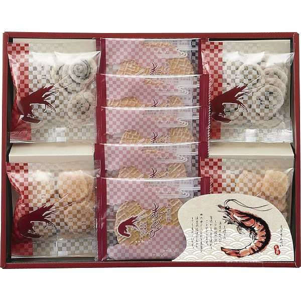 商品詳細商品名華優雅　えびせんギフト商品番号r26-7588-013メーカー品番EYG－CR内容●赤えびせんべい（1枚）×5、えびせん（うず巻）10g×2、えびせん（えび松風）10g×2アレルギー●小麦 ●えび ●大豆 ●ごま配送区分常温原産国梱包形態化粧箱入箱サイズ：33×26.5×4.3cm名入れ区分名入れなし賞味期限（製造日より360日）※出荷時、残り180日以上の商品をお届けします。大量注文・法人ギフトなどもお気軽にご連絡ください。結婚内祝い 出産内祝い 快気内祝い 御歳暮・お中元・卒業記念品 定年退職 記念品 永年勤続 長寿 福祉大会受賞 創業周年記念品 退職 プレゼン大会 卒業記念品 卒園 卒団 出産祝い ベビーギフト 快気祝いブライダル 引出物 結婚祝い 入学祝い 進学祝い 卒業祝い 就職祝い 卒業記念品 新築祝い 母の日 父の日 敬老の日 プレゼント お祝い お返し 贈答品 景品 記念品 粗品 ゴルフコンペ お歳暮・御中元等