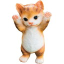 新生活応援フェア 母の日ギフト ゴールデンウィーク 5と0のつく日 「アニマルガーデンオーナメント 茶トラ」お返し 内祝い 内祝 お祝い 祝い 出産 結婚 仏事...