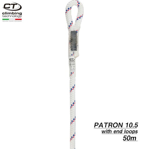 クライミングテクノロジー(climbingtechnology) TEUFELBERGER(トゥフェルベルガー) ロープ 「パトロン 10.5mm×50m エンドループ付」 PATRON 10.5mm 【7W15700050AA】 クライミングテクノロジー(climbingtechnology) TEUFELBERGER(トゥフェルベルガー) ロープ 「パトロン 10.5mm×50m エンドループ付」 PATRON 10.5mm 【7W15700050AA】