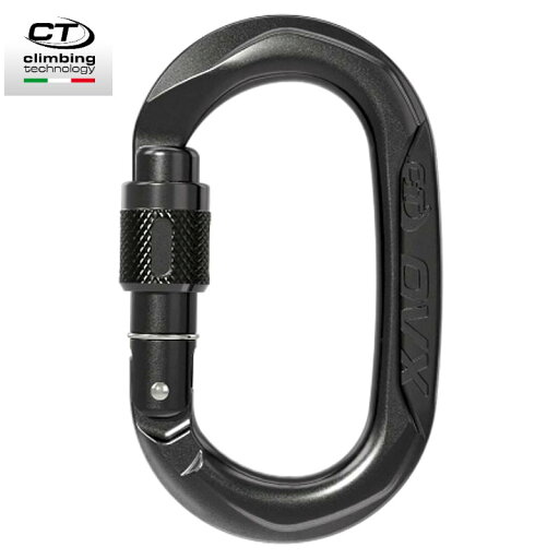 【送料無料】 climbing technology クライミングテクノロジー カラビナ OVX SG スクリューゲート オールブラック 2C50100XZD | ロープアクセス 高所作業 レスキュー 【送料無料】 climbing technology クライミングテクノロジー カラビナ OVX SG スクリューゲート オールブラック 2C50100XZD | ロープアクセス 高所作業 レスキュー