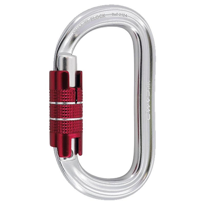 CAMP(カンプ) 【メール便】カラビナ Oval XL 2Lock オーバル XL 2ロック 【5212400】 | ツリークライミング レスキュー 高所作業