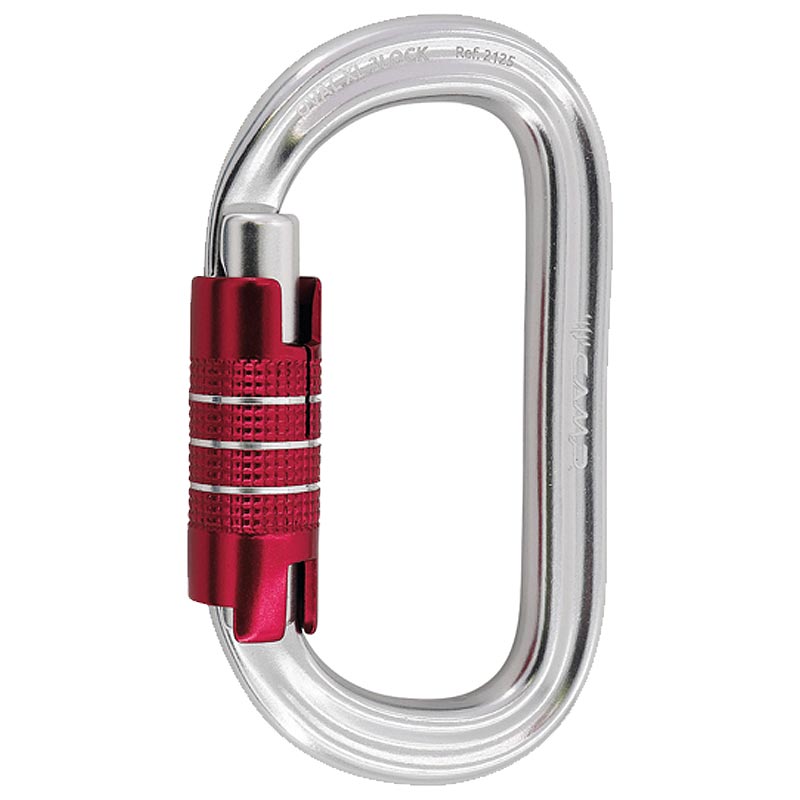 CAMP(カンプ) 【メール便】カラビナ Oval XL 3Lock オーバル XL 3ロック 【5212500】 | ツリークライミ..