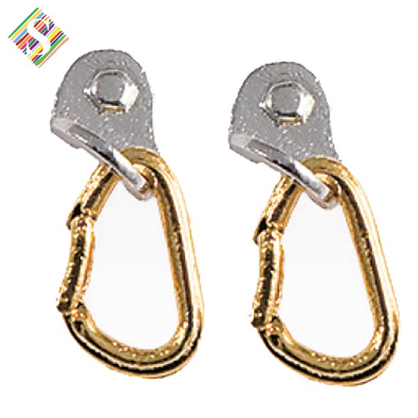 ANDREA SAMPAOLI(アンドレア・サンポーリ) ピアス カラビナ&アンカーボルト EARRINGS 【ANP013】 | ドロミテ クライマー 登山 クライミング