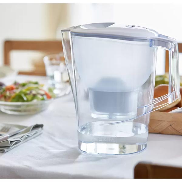 【送料無料】COSTCO コストコ 通販 ブリタ ポット型浄水器 アルーナ マクストラプロ カートリッジ4個付き BRITA Aluna Pitcher with 4 Maxtra Pro Filter Cartridges 【61830】 | フィルター付き
