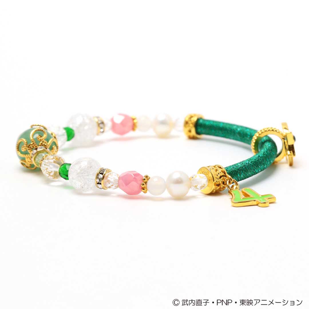 セーラージュピター モデル 美少女戦士セーラームーン ×Anaguma(by Anahita stones) 天然石ブレスレット 天然石 アニメ グッズ