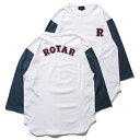 ([^[) ROTAR Base Ball LOGO BB Tee x[X{[ S  rt2147606