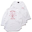 (ローター) ROTAR COBRA TWIST BB Tee バックプリント 七分袖 rt2147607