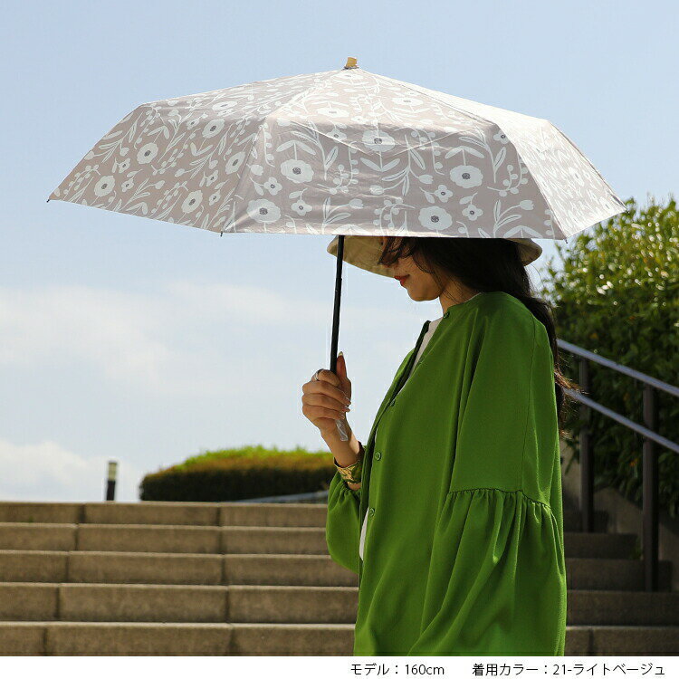 【クーポンで10％OFF 3/16 17:59まで】折りたたみ日傘 晴雨兼用 レディース 軽い コンパクト 傘 かさ カサ 折り畳み 撥水 遮光 UVカット 丈夫 シンプル 花柄 ドット 水玉 ストライプ かわいい 梅雨 ギフト プレゼント ブラック グレー ネイビー クリーム メール便不可