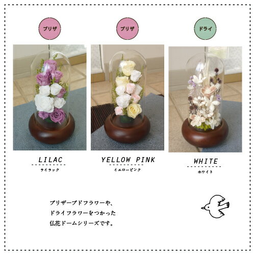 プリザーブドフラワー 仏花 お供え花 ガラスドーム 初盆 仏花 花 お供え物 プリザードフラワー仏花 お供え物 供花 クリスマス 御仏前アレンジ 法事 仏壇用 仏具 花ギフト おしゃれ お供えの花 ミニ モダン お彼岸 弔電 一周忌 アレンジ仏花 命日 花 造花 三回忌 四十九日