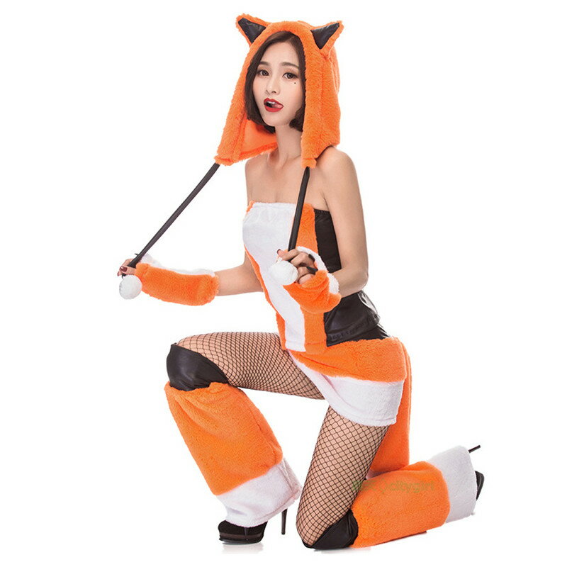 樂天商城 - 【CityGirl】アニマル レディース ハロウィン cute かわいい 大人用 舞台劇 コスチューム コスプレ衣装 Halloween コスプレ 衣装 仮装 文化祭 忘年会 舞台衣装 演出服 レディース 女性用 アニマル レディース