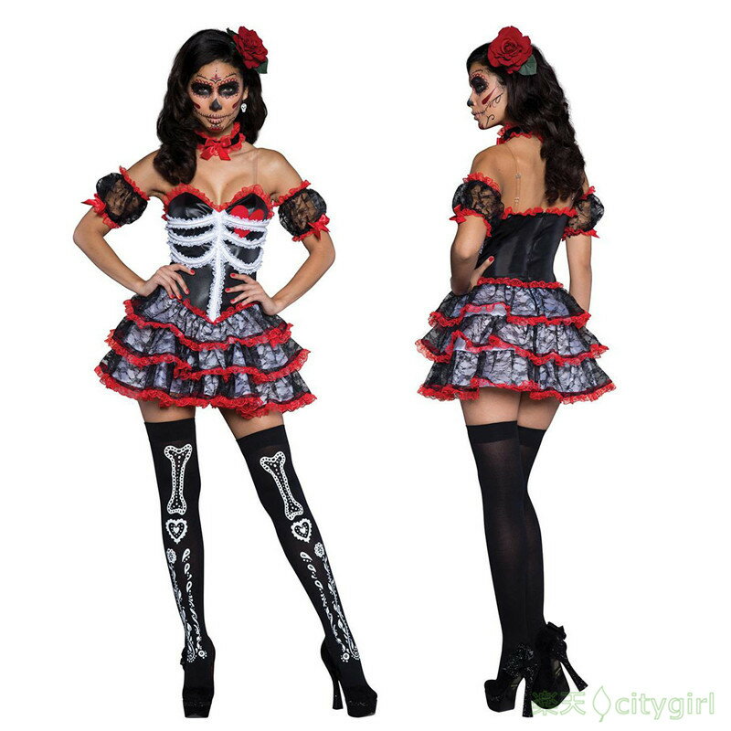 樂天商城 - 【CityGirl】ハロウィン コスプレ ピエロ 吸血鬼 花嫁 セクシー ワンピース 欧米 吸血鬼 悪魔 アニメ 魔女 舞台劇 大人用 コスチューム コスプレ衣装 仮装 文化祭 忘年会 舞台衣装 演出服 レディース 女性用 cosplay バンパイア ヴァンパイア