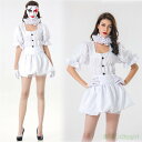 【CityGirl】ハロウィン コスプレ ピエロ 欧米 吸血鬼 巫女 悪魔 魔女 アニメ セクシー ワンピース 舞台劇 大人用 コスチューム コスプレ衣装 仮装...