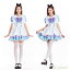 【CityGirl】ハロウィン コスプレ 定番型メイド服 ウェイトレス モテる ワンピース メイド 舞台劇 おもしろ コスチューム かわいい 文化祭 忘年会 舞台衣装 演出服 レディース cosplay 女性用 コスプレ衣装 アリス 仮装