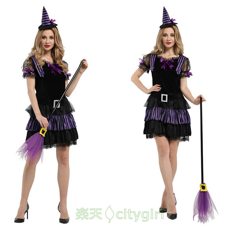 樂天商城 - 【CityGirl】ハロウィン コスプレ 巫女 魔女 悪魔 バンパイア ヴァンパイア 欧米 吸血鬼 セクシー ワンピース アニメ カーニバル 大人用 コスチューム コスプレ衣装 仮装 文化祭 忘年会 舞台衣装 演出服 レディース cosplay 女性用