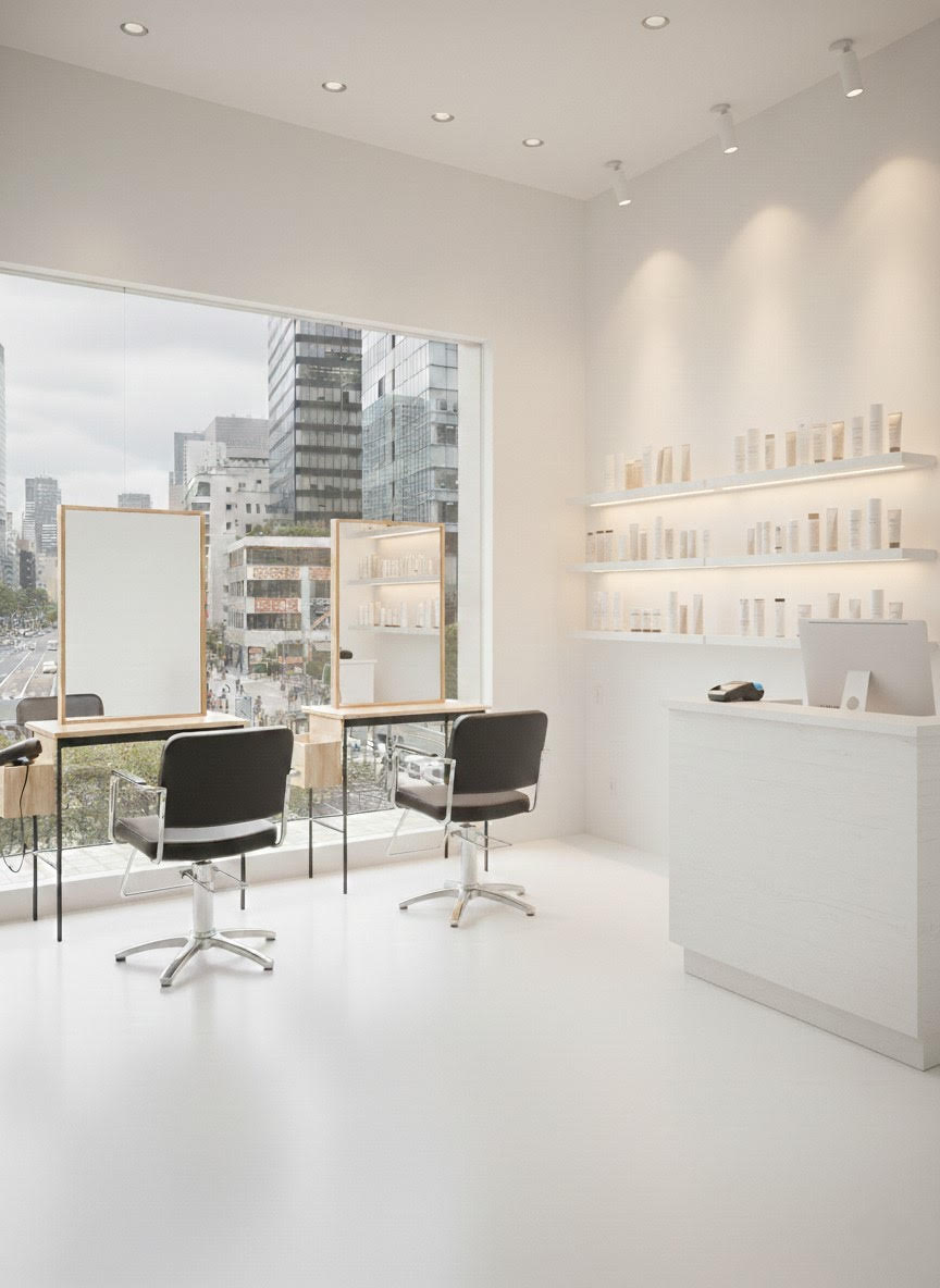 【送料開梱設置無料】セット面 ひだまり【セット面 美容院 サロン ドレッサー スタ...