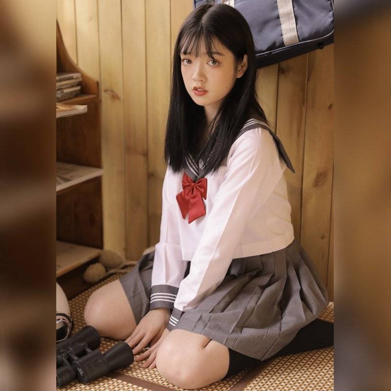半袖/長袖 刺繍 コスプレ衣装 関西襟 コスチューム セーラー服 コスチューム 新入荷 仮装 学生服 高校生 新入荷 大人 入学式 発表会
