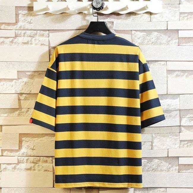 トップス ボーダー メンズTシャツ 半袖 メンズ メンズTシャツ Tシャツ 夏物 ゆった...