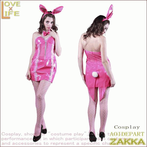 フラッシュバニー Ladies♪暗闇でコスチュームが光るフラッシュシリーズ！超セクシーなバニーちゃんの登場です！☆AOIデパートのコスプレシリーズ♪【コスプレ】【衣装】【コスチューム】【ハロウィン】【】【大人気】【大大人気】【5 】