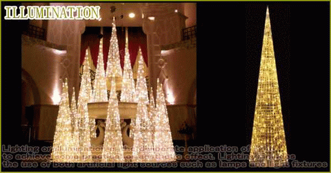 【LED】【イルミネーション】【大型商品】LEDクリスタル ビッグコーン【M】【塔】【タワー】【コーン】【結晶】【美しい】【アート】【輝き】【電飾】【モチーフ】【クリスマス】【クリスタル】雪原のような神秘的な輝きで今年も上品に飾りつけ