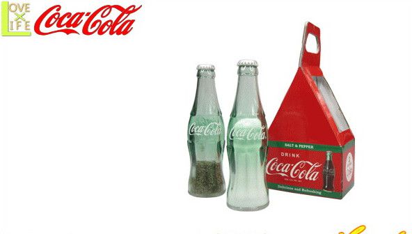 【コカ・コーラ】【COCA-COLA】コカコーラ ソルト ペッパー【Salt Pepper】【塩コショウ入れ】【コーク】【アメリカン雑貨】【ドリンク】【ブランド】【アメリカ】【おしゃれ】コカコーラよりたくさんのグッズが登場 かっこいい空間をを作るのに最適