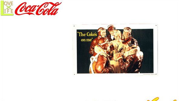 【コカ・コーラ】【COCA-COLA】コカコーラ サインプレート【Fly Boys】【雑貨】【プレート】【看板】【..