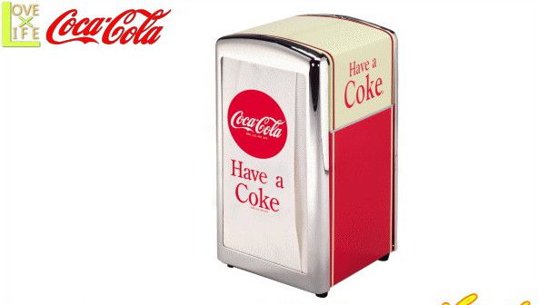 コカ コーラ Coca Cola コカコーラ ナプキンディスペンサー Napkin Dispenser R ナプキン入れ コーク アメリカン雑貨 ドリンク ブランド アメリカ かわいい おしゃれ コカコーラよりたくさんのグッズが登場 かっこいい空間をを作るのに