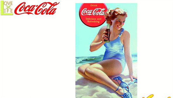 【コカ・コーラ】【COCA-COLA】コカコーラ ポスター【Beach】【POSTER】【看板】【コーク】【アメリカン雑貨】【ドリンク】【ブランド】【アメリカ】【おしゃれ】コカコーラよりたくさんのグッズが登場 かっこいい空間をを作るのに最適【大大人気】