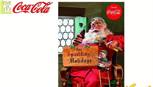 【コカ・コーラ】【COCA-COLA】コカコーラ ポスター【For Sparkling Holidays】【POSTER】【看板】【コーク】【アメリカン雑貨】【ドリンク】【ブランド】【アメリカ】【おしゃれ】コカコーラよりたくさんのグッズが登場 かっこいい空間をを作るのに最適