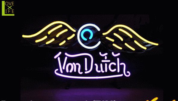 【アメリカン雑貨】ネオン サイン【VON DUTCH FLYING EYE BALL】【アメリカ雑貨】【ネオンライト】【電飾】【BAR】【インテリア】【ア..