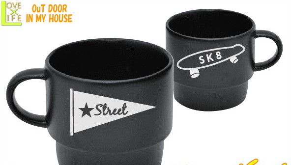 【最終価格】【日本製】【BLACK】スタッキングマグ【STREET】【コップ】【カップ】【スタッキング】【..