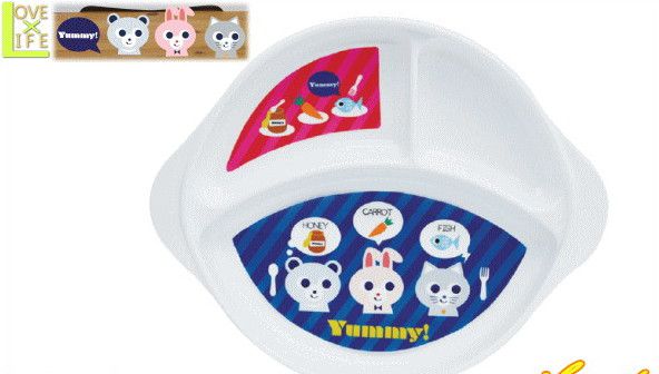 【最終価格】【日本製】【YUMMY】ランチ皿【プレート】【お皿】【キッチン】【スタッキング】【贈り物】【赤ちゃん】【赤ん坊】【ベイビー】【ベビー】【食器】【食事...
