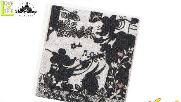 【送料無料】【ディズニーキャラクター】ウォッシュタオル【クリップレユニオン】【ミッキーとミニー】【ミッキーマウス】【ディズニー】【切り絵】【シルエット】【タオル】【アニメ】【グッズ】【映画】