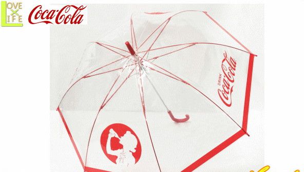 【コカ・コーラ】【COCA-COLA】ビニール傘【Girl】【アンブレラ】【コカコーラ】【雑貨】【傘】【コーク】【アメリカン雑貨】【ドリンク】【ブランド】【アメリカ】【かわいい】【世界初】