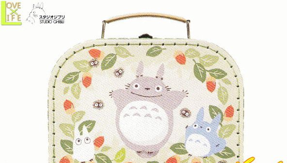 【スタジオジブリ】【となりのトトロ】バッグ型箱【トトロ】【S】【道具箱】【箱】【ジブリ】【バッグ..
