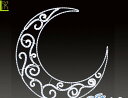 【LED】【イルミネーション】【大型商品】ムーン【月】【moon】【クリスタル】【フォルム】【電飾】【モチーフ】【クリスマス】