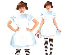レディ アリスメイドアリス Alice 不思議の国のアリス 使用人 メイド喫茶 アニメ 宴会 仮装 衣装 コスプレ ハロウィン パーティ イベント