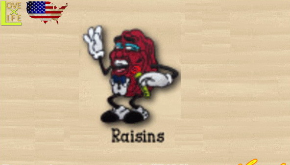 【アメリカン雑貨】【WAPPEN】ワッペン【Raisins】【レーズン】【わっぺん】【アイロンパッチ】【アメキャラ】【雑貨】【アメリカ雑貨】【アメリカ】【USA】【かわいい】【おしゃれ】