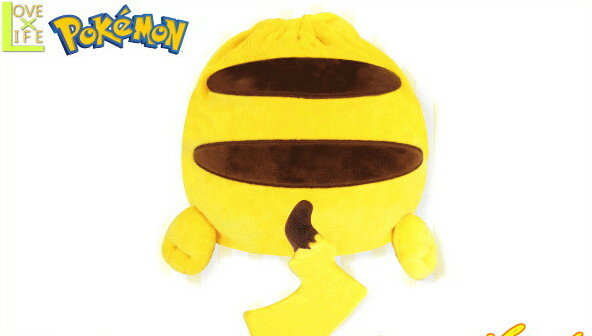 【ポケットモンスター】のびる巾着【おしり】【ピカチュウ】【ポケモン】【ゲーム】【巾着袋】【小物入れ】【袋】【グッズ】【かわいい】