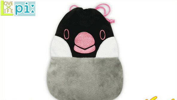 【pi】【鳥シリーズ】ふわふわ巾着【文鳥】【インコ】【トリ】【いんこ】【巾着】【巾着袋】【袋】【小..