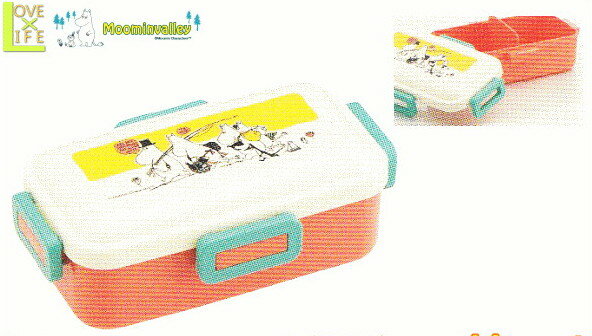 【日本製】【ムーミン】【Moomin】ふわっと弁当箱【パレット】【ミィ】【リトルミイ】】【北欧】【お弁当箱】【ランチボックス】【弁当箱】【容器】【遠足】【グッズ】【ピクニック】